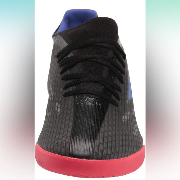 adidas Unisex X Speedflow 3 Indoor Soccer Shoe Black/Sonic Ink/ Blue Sz 7 - Picture 10 of 10